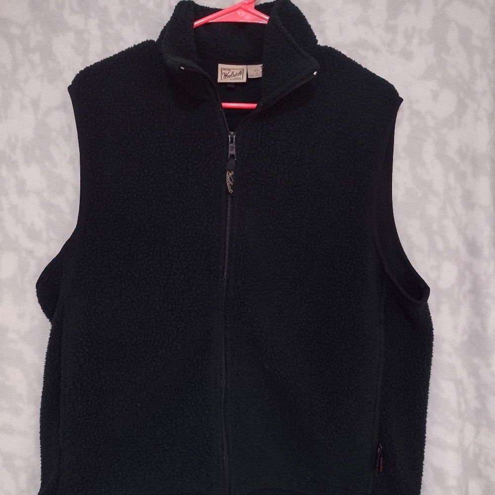 Men's Large Hunter Green Woolrich Polartech Vest